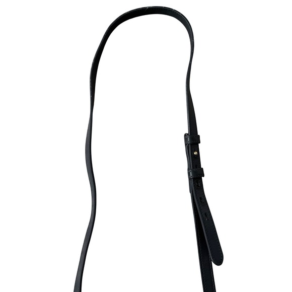 Gucci Marmont Matelasse Camera Bag Black Leather Gold GG Logo Crossbody - Picture 5 of 14